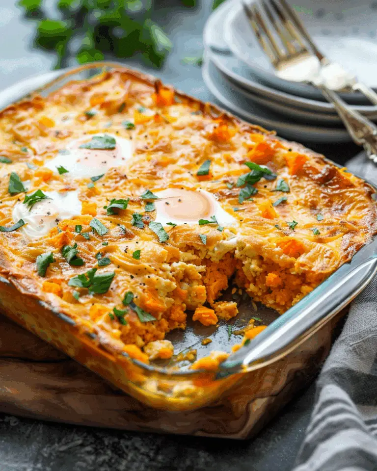 Easy Sweet Potato Egg Casserole