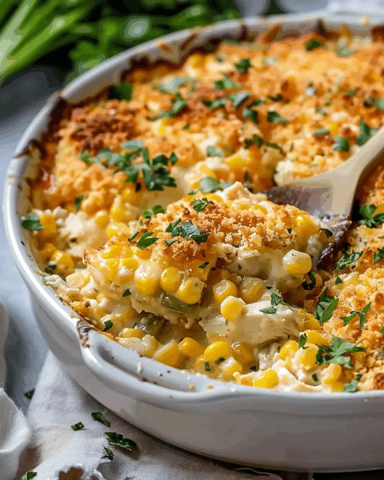 Street Corn Chicken Casserole
