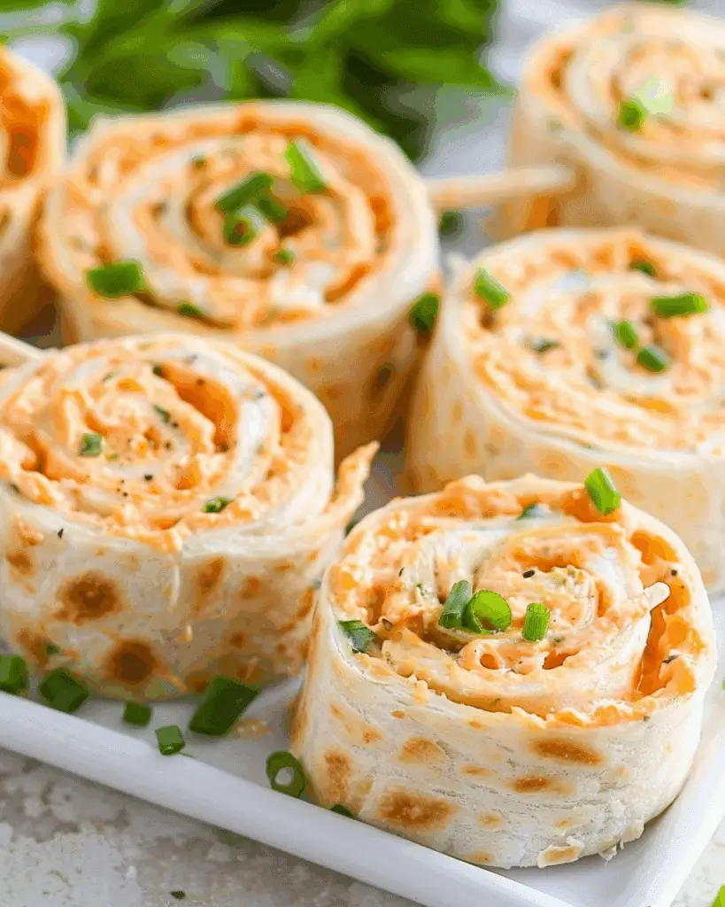 Buffalo Chicken Pinwheels
