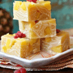 Pineapple Upside-Down Fudge