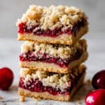 Cherry Crumb Bars Recipe