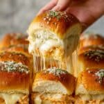 Buffalo Chicken Sliders with Blue Cheese and Ranch Seasoning Recipe