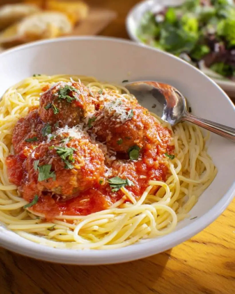 Grandpa’s Spaghetti and Meatballs Recipe