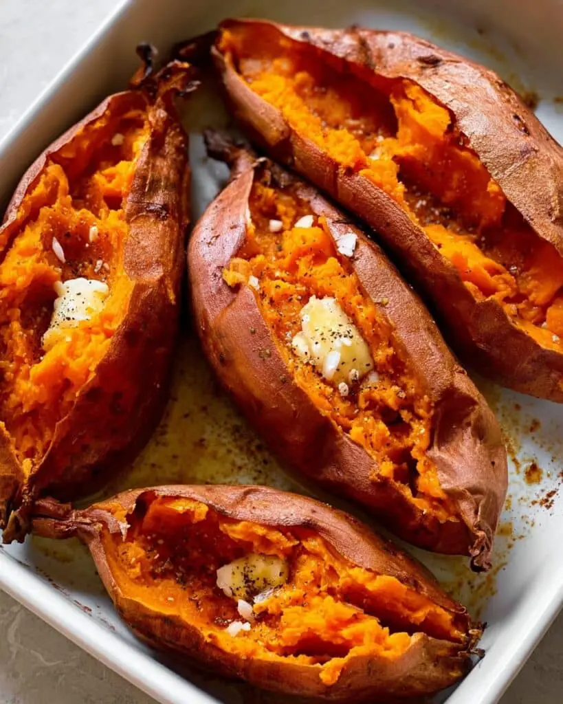 How to Bake Sweet Potatoes: Perfectly Fluffy and Crispy every Time Recipe
