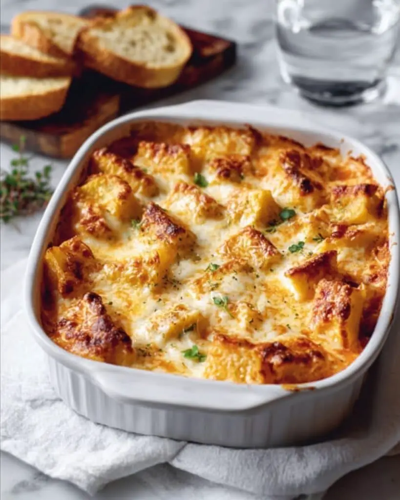 Tomato Soup and Grilled Cheese Casserole Recipe