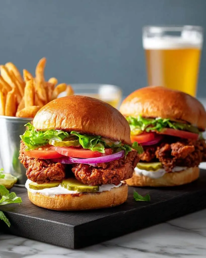 Crispy Homemade Fried Chicken Sandwich with Dill Pickles and Chick-fil-A Sauce Recipe