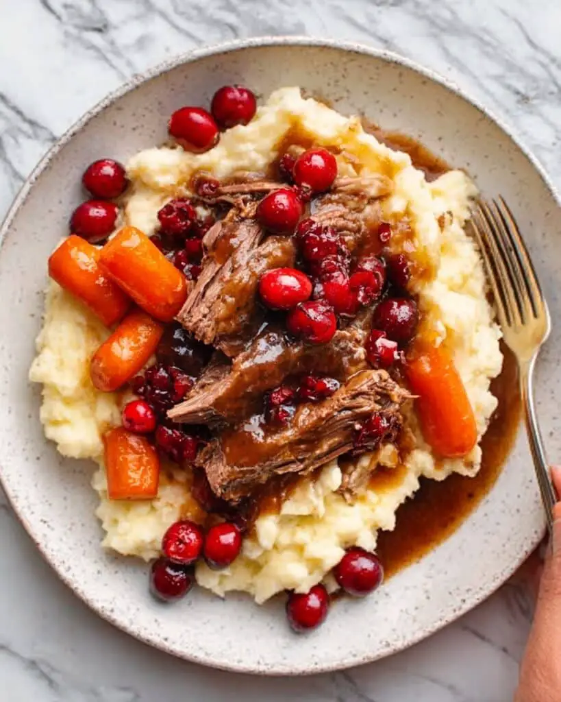 Low-Braised Balsamic Cranberry Beef: Your New Go-To Comfort Meal Recipe