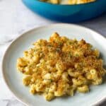 French Onion Soup Pasta with Caramelized Onions and Crispy Breadcrumb Topping Recipe