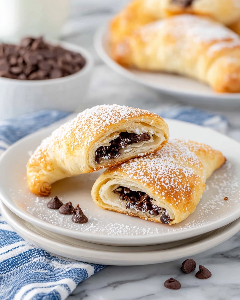 Easy Chocolate Crescents – Only 4 Ingredients! Recipe