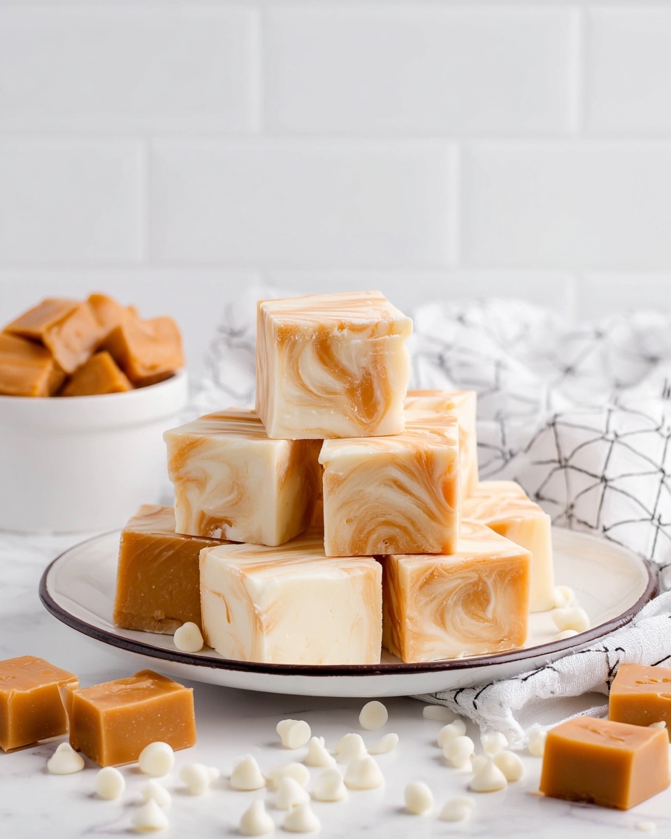 White Chocolate Caramel Fudge Recipe