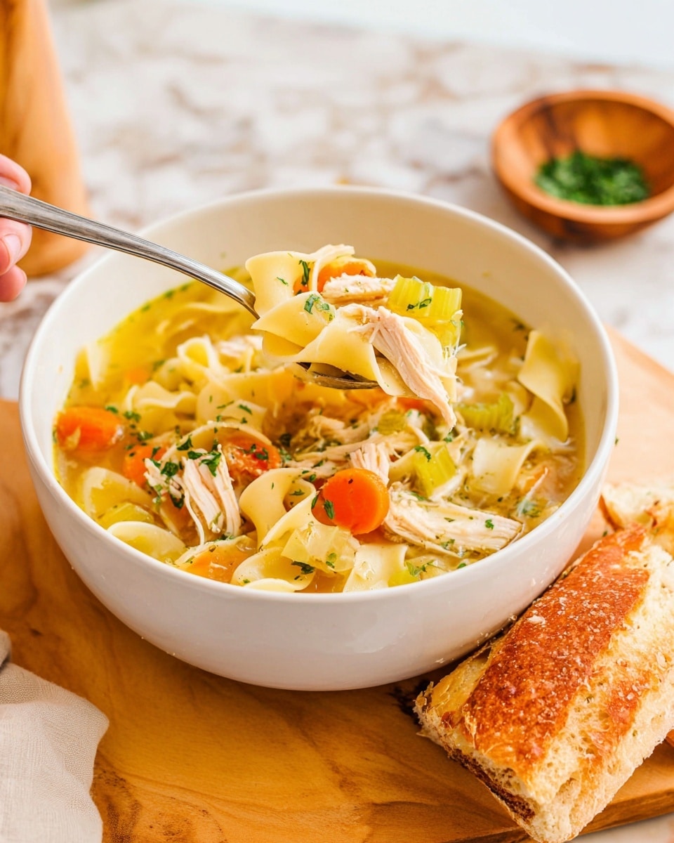 Easy Chicken Noodle Soup Recipe