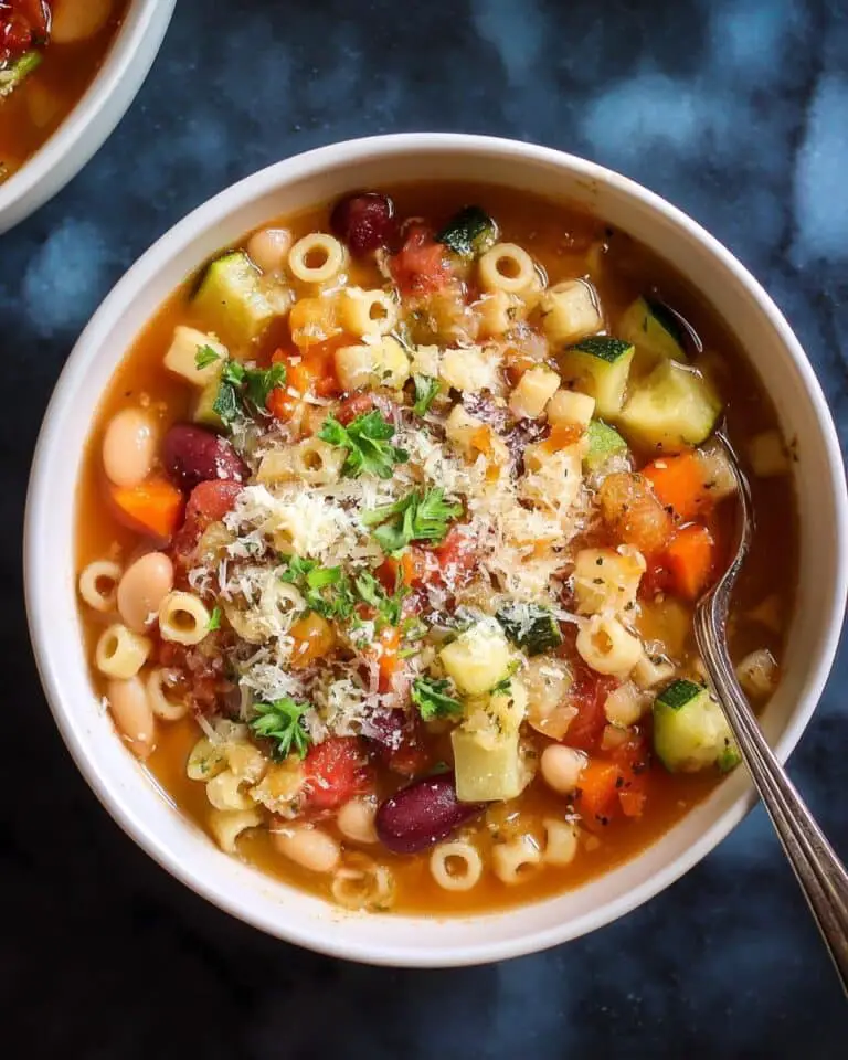Slow Cooker Minestrone Soup Recipe