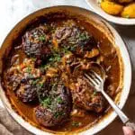 Cider Braised Pot Roast with Crispy Sage Potatoes Recipe