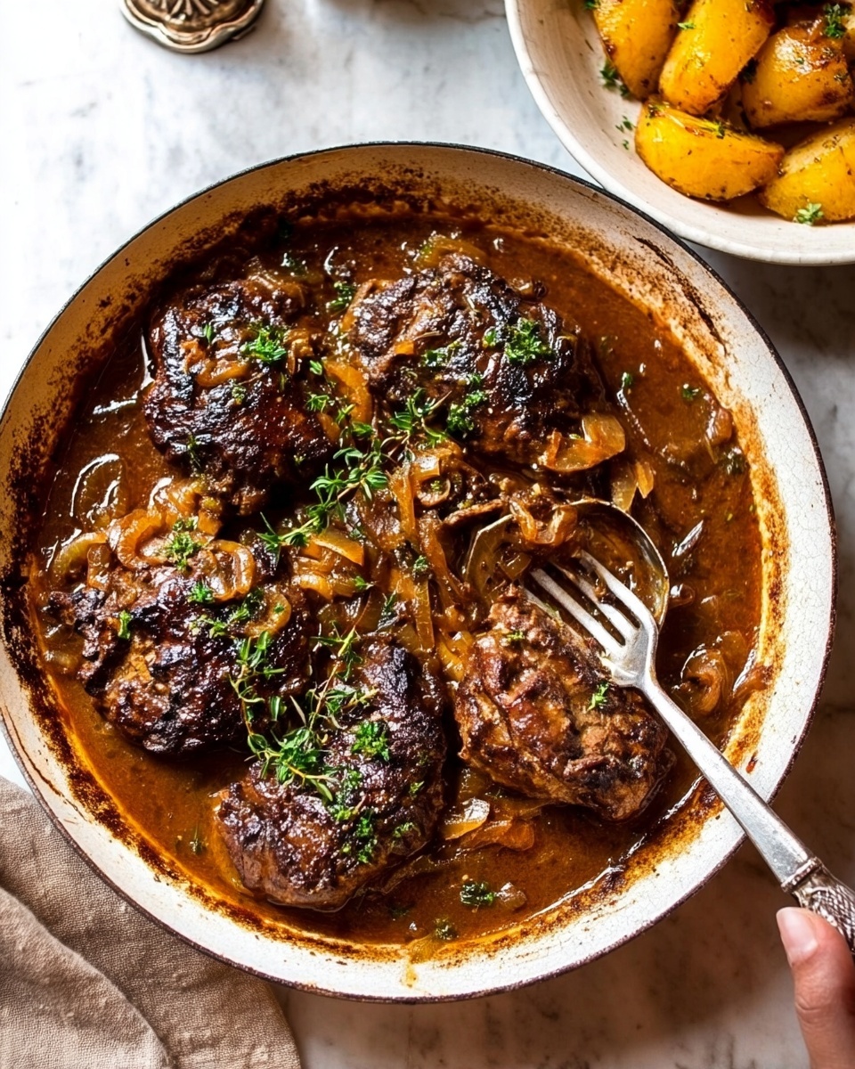 Cider Braised Pot Roast with Crispy Sage Potatoes Recipe