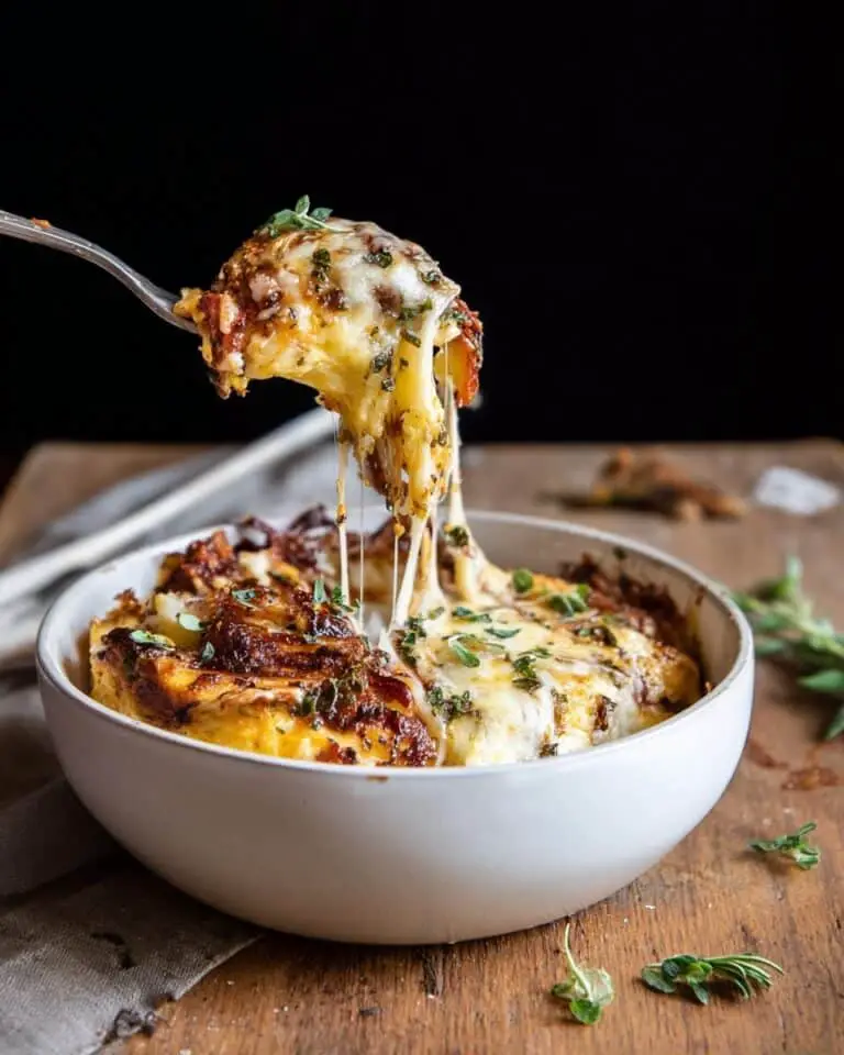 Roasted Garlic Spaghetti Squash Lasagna Boats Recipe