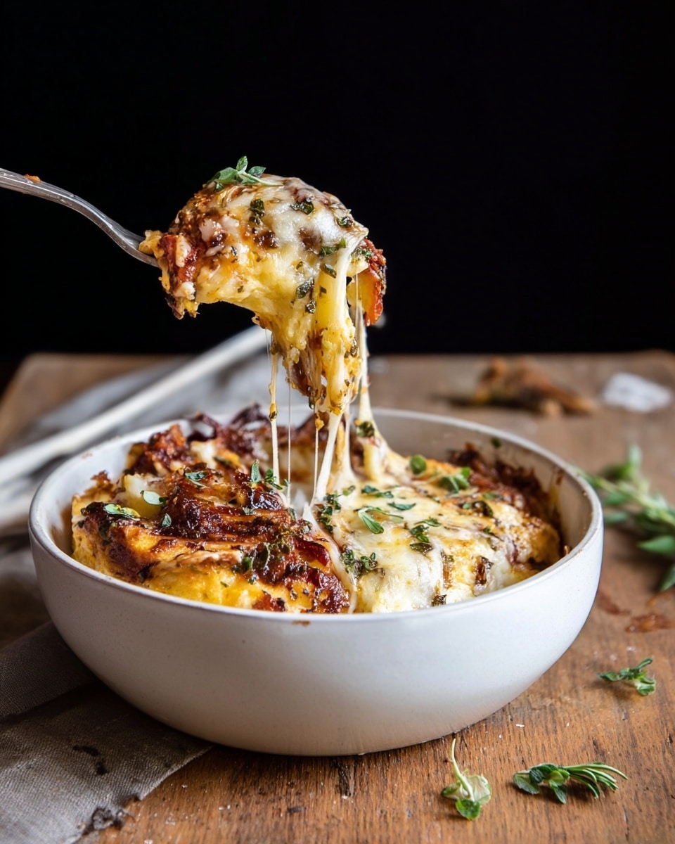Roasted Garlic Spaghetti Squash Lasagna Boats Recipe