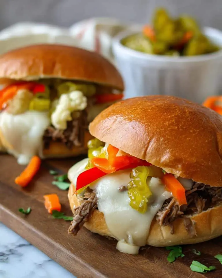 Italian Beef Sandwiches with Giardiniera Recipe