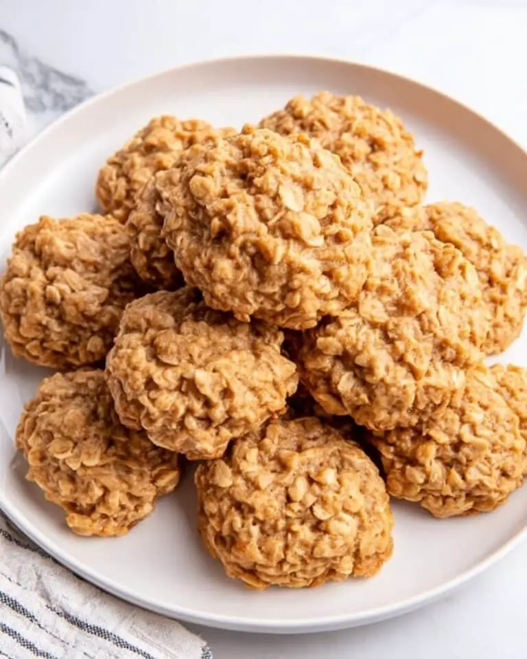 Peanut Butter No Bake Cookies Recipe