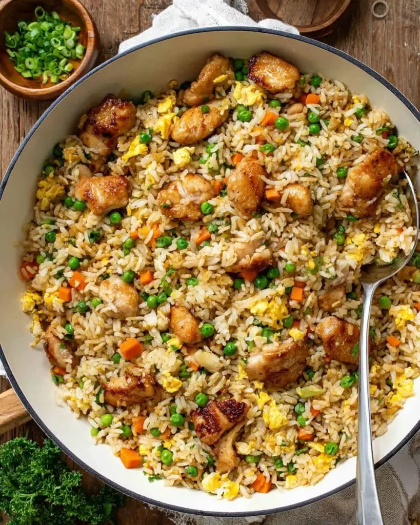 Bang Bang Chicken Fried Rice Recipe