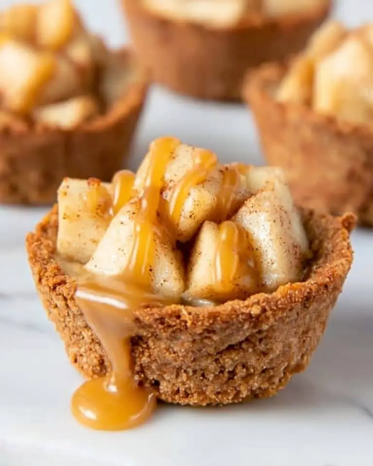 Caramel Apple Crisp Bites Recipe
