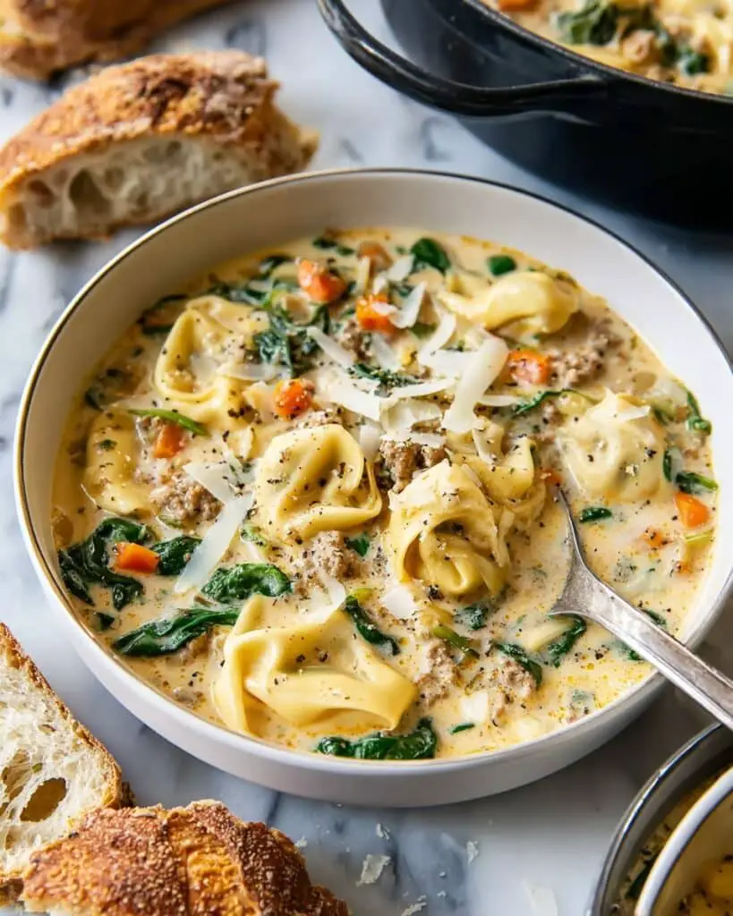 Sausage Tortellini Soup Recipe