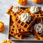 Pumpkin Spice Waffles Recipe