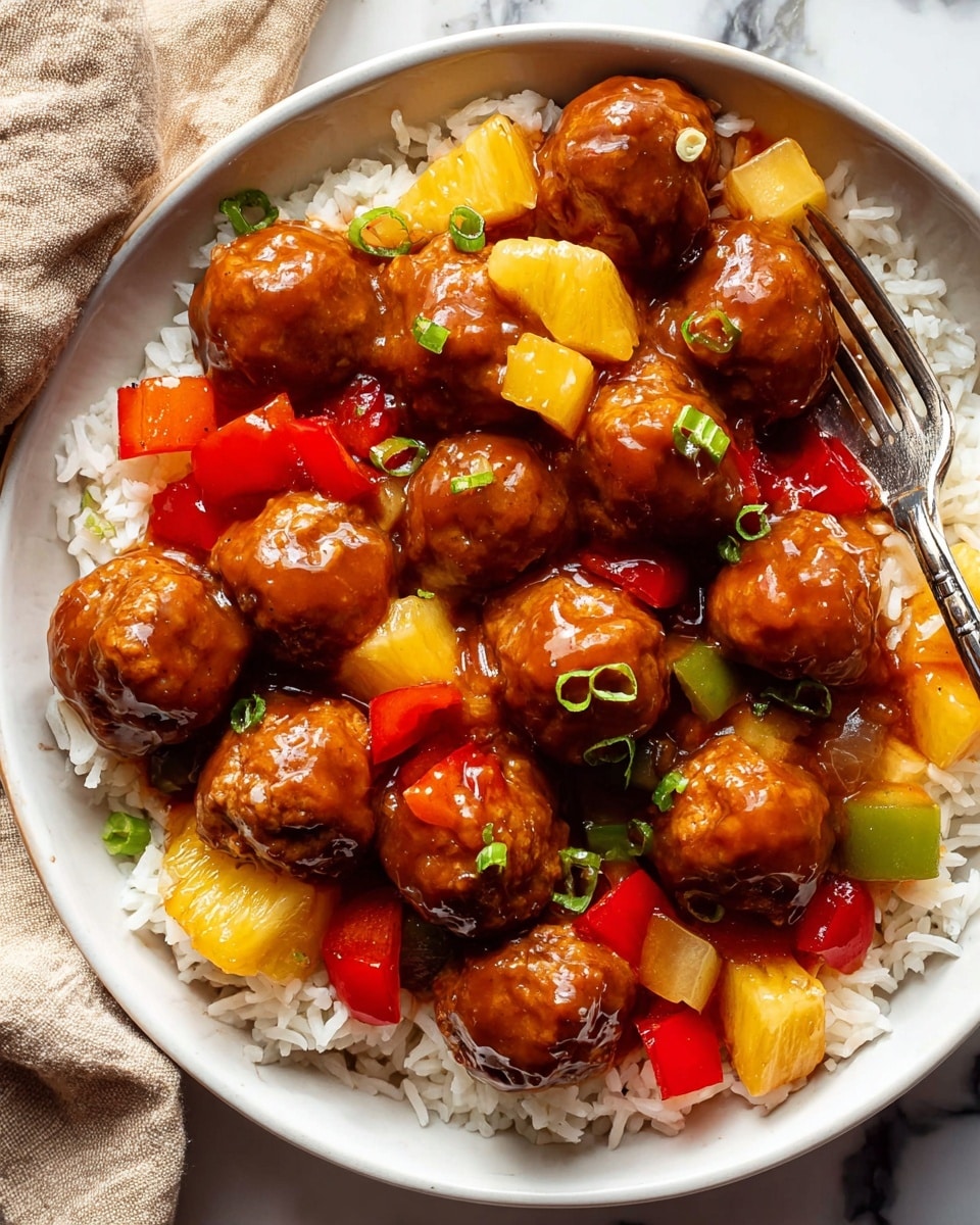 Sweet and Sour Meatballs Recipe