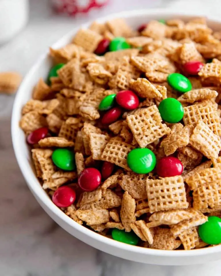 Candy Coated Crispix Mix Recipe