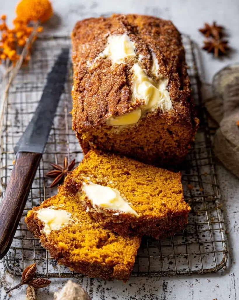 Cream Cheese Swirled Cinnamon Pumpkin Butter Bread Recipe