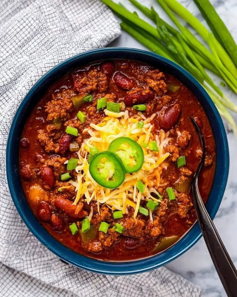 Slow Cooker Chili Recipe