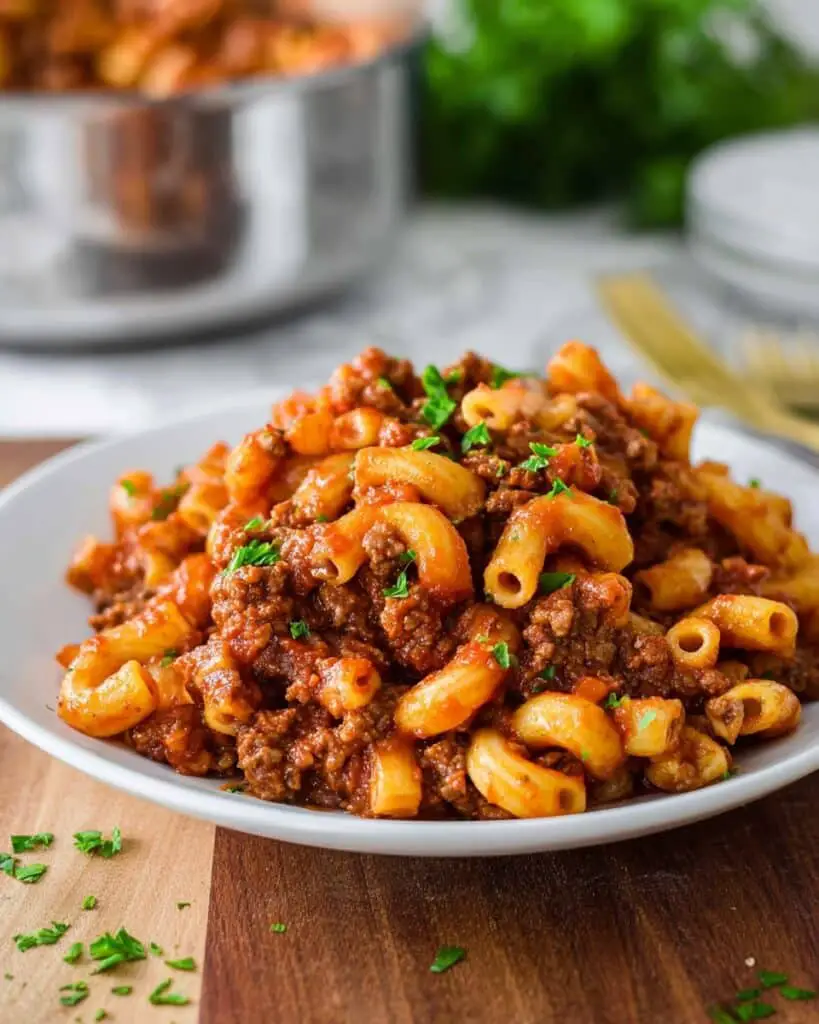 Homemade Beefaroni Recipe
