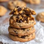 Peanut Butter Banana Chocolate Chip Cookies Recipe