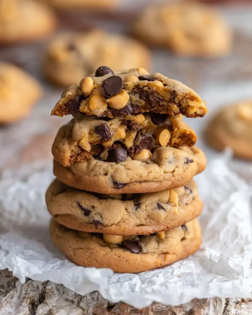 Peanut Butter Banana Chocolate Chip Cookies Recipe