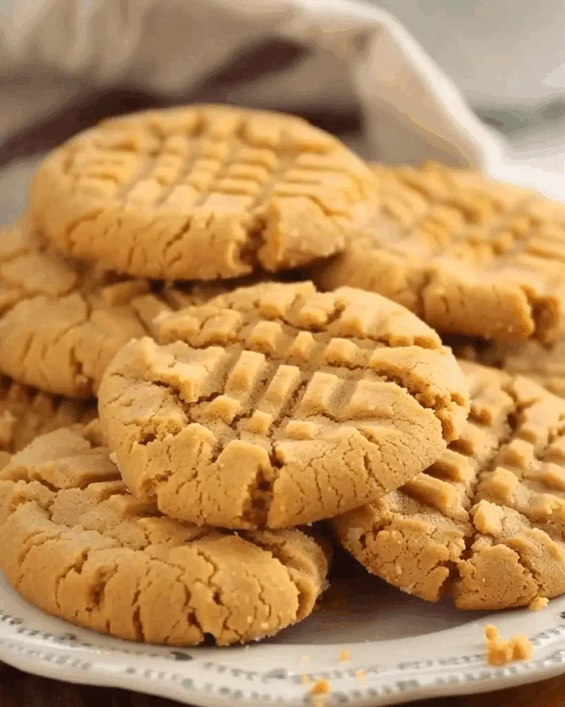 Cake Mix Peanut Butter Cookies