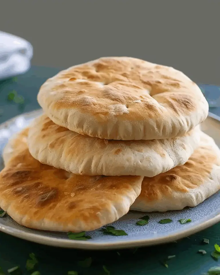 Homemade Oven-Baked Pita Bread