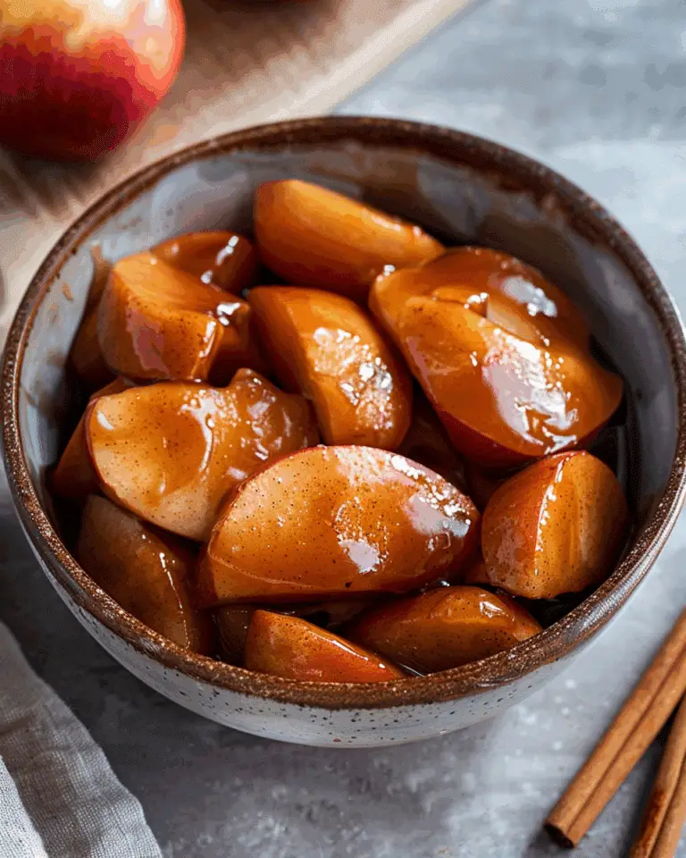 Glazed Cinnamon Apples