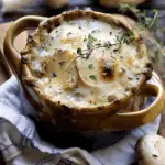 Creamy French Onion and Mushroom Soup