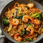 Shrimp Chow Mein (Chinese-Style Stir-Fried Noodles)