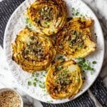 Roasted Cabbage Steaks - Crispy and Tender Recipe
