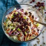 Cranberry Almond Slaw Recipe