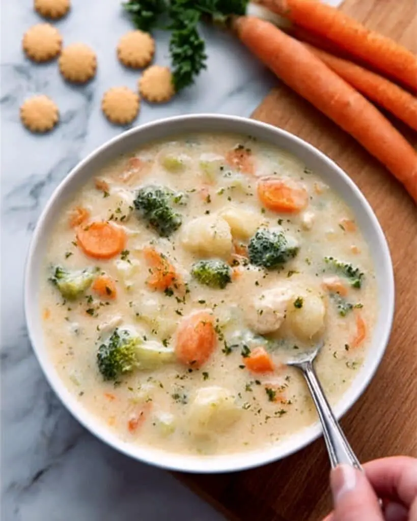 Mac & Cheese Chicken Soup Recipe