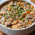 Cheesy Chicken and Wild Rice Casserole Recipe
