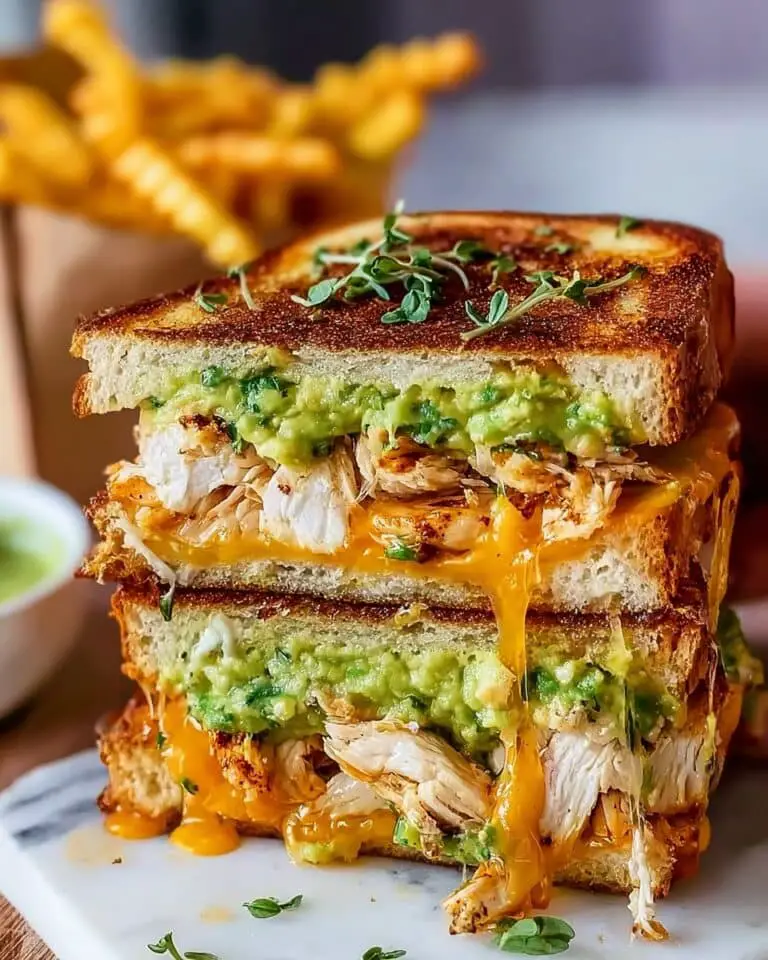 Chicken Avocado Melt Sandwich Recipe