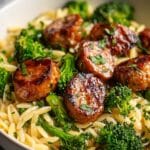 Chicken Sausage and Broccoli Orzo – Quick, Healthy & Flavorful Recipe