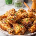 Garlic Parmesan Chicken Wings Recipe