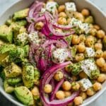 Chickpea Feta Avocado Salad Recipe