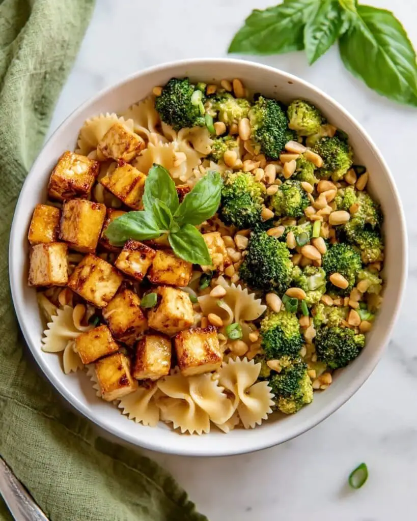 Colorful Halloumi Pasta Salad Recipe