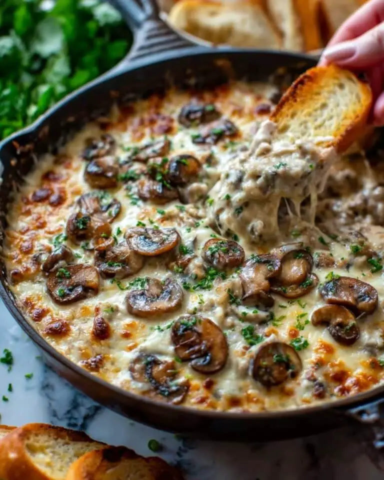 Stuffed Mushroom Dip Recipe