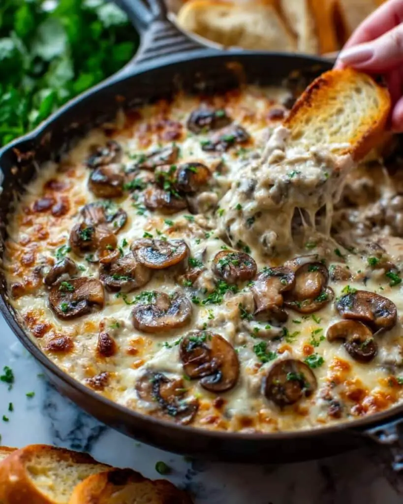 Stuffed Mushroom Dip Recipe