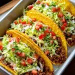 Oven-Baked Cheesy Tacos (Crispy & Loaded) Recipe